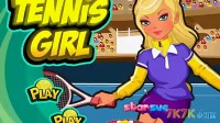 网球活力女孩01
