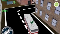 3D城市巴士停靠2